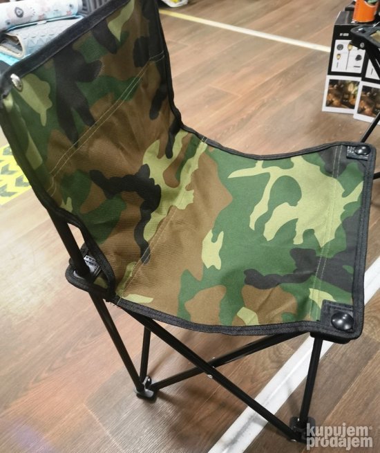 Manja kamp stolica maskirna