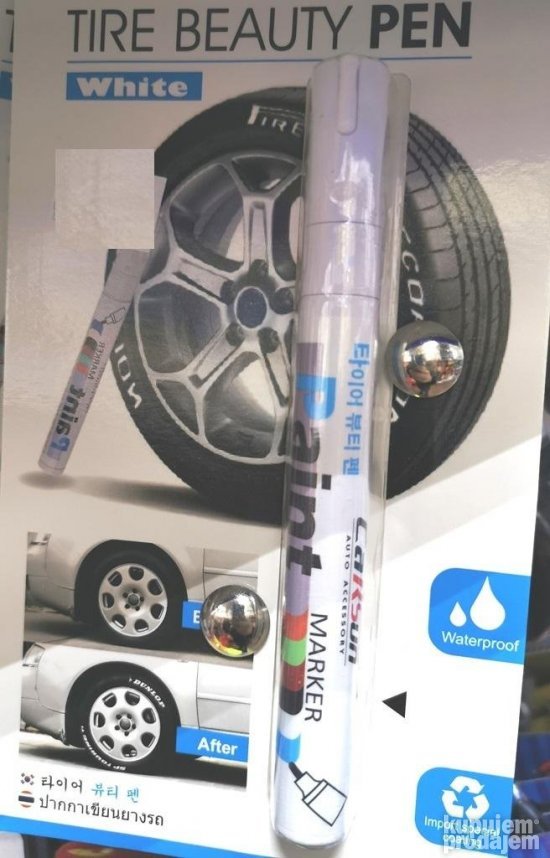 Marker za pisanje po auto gumama CAR SUN