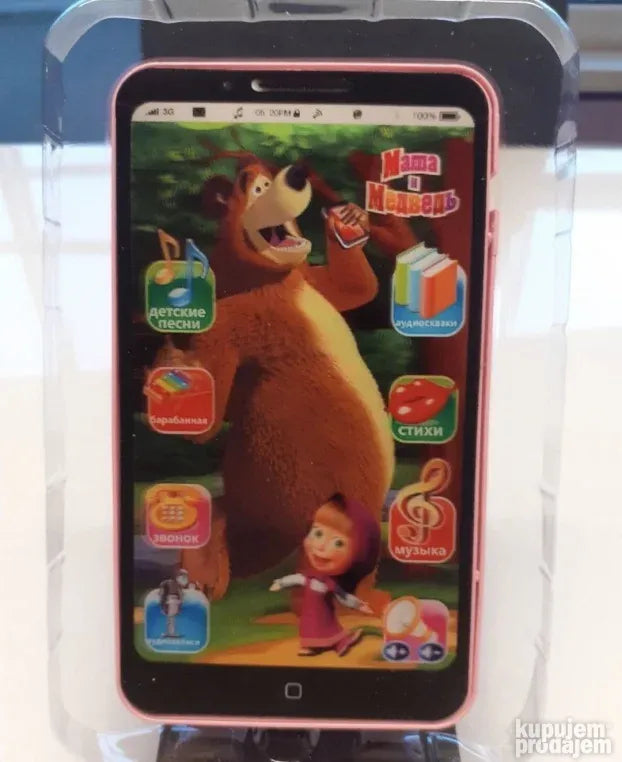 Masa i Meda telefon za decu 4D - Slika 3