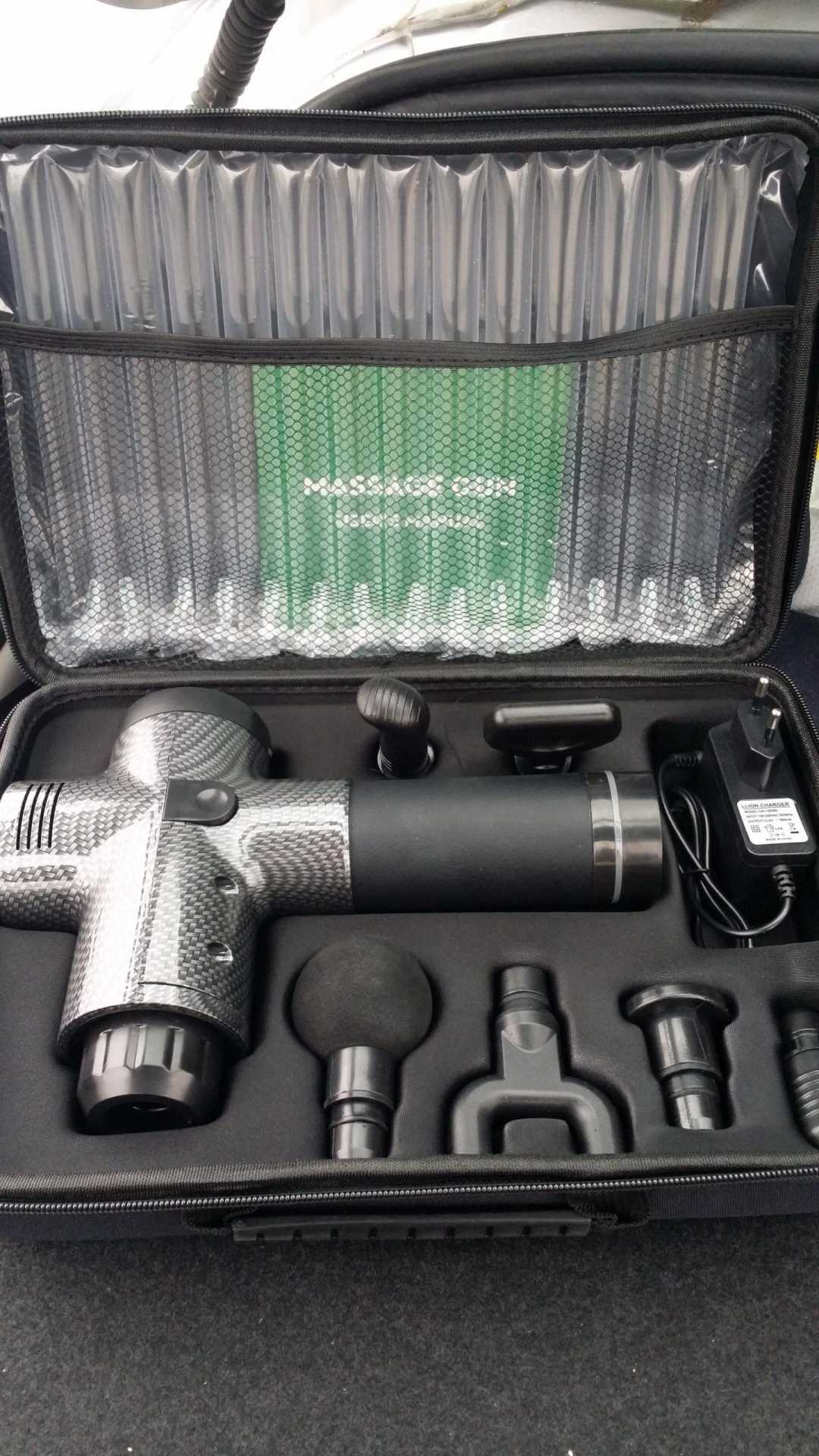 Masazer pistolj MASSAGE GUN za bolove u misicima profi - Slika 8