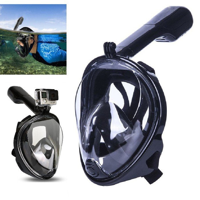 Maska za ronjenje sa drzacem za kameru i GoPro kamera 4K