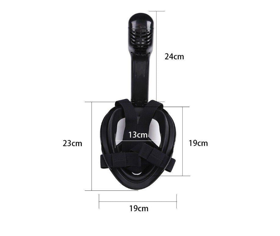 Maska za ronjenje vise boja sa nosacem za GoPro kameru Maska za ronjenje vise boja sa nosacem za GoPro kameru - Slika 3