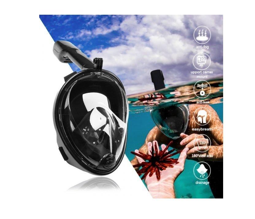 Maska za ronjenje vise boja sa nosacem za GoPro kameru Maska za ronjenje vise boja sa nosacem za GoPro kameru - Slika 5