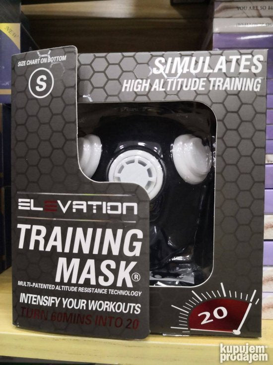 Maska za trening ELEVATION 2.0 trening maska - Slika 3