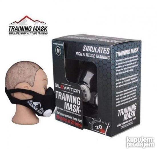 Maska za trening ELEVATION 2.0 trening maska - Slika 6