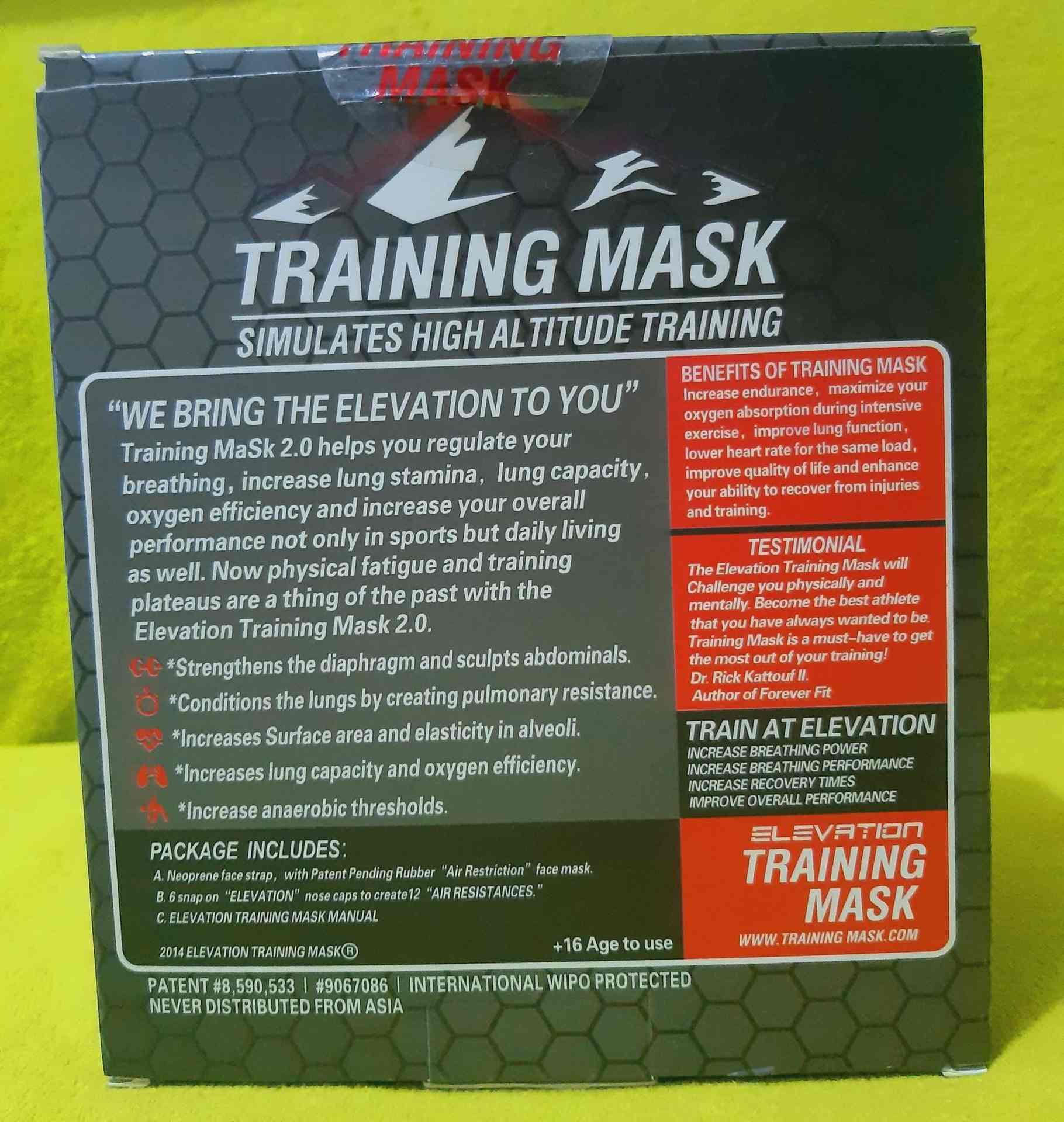 Maska za trening Elevation Training mask Maska za trening Elevation Training mask - Slika 5
