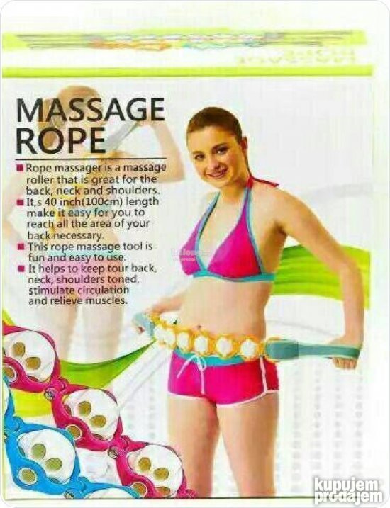 Massage Rope rucni masazer roler