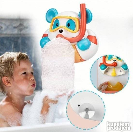 Meda za kupanje bubble bear