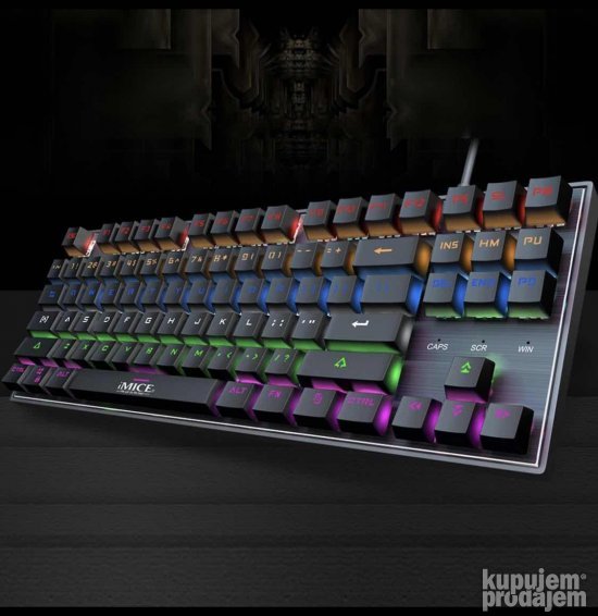 Mehanicka tastatura Gejmerska sa osvetljenjem Imice X6 - Slika 4