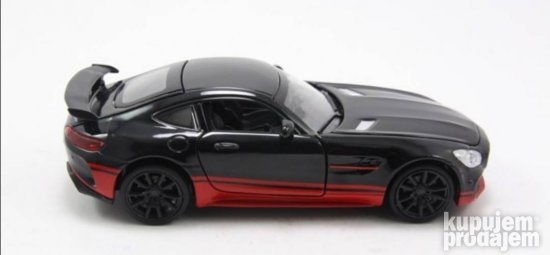 Mercedes AMG GT metalni Muzicki - Slika 3