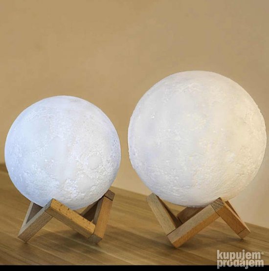 Mesec Lampa 3D