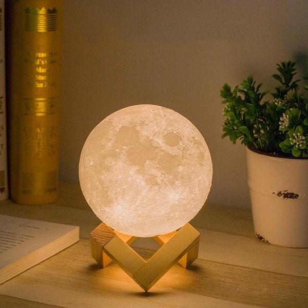 Mesec lampa 3 D lampa u obliku meseca Moon Lamp 15 cm Mesec lampa 3 D lampa u obliku meseca Moon Lamp 15 cm - Slika 7