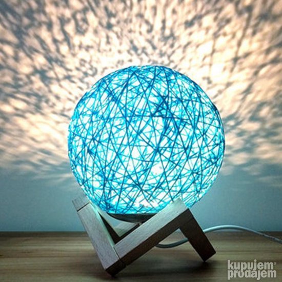 Meseceva PLETENA lampa