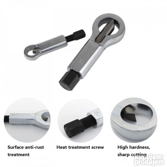 Metal Nut Splitter Breaker Manual Pressure Nut Cracker Remov