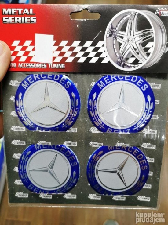 Metalne oznake za felne MERCEDES