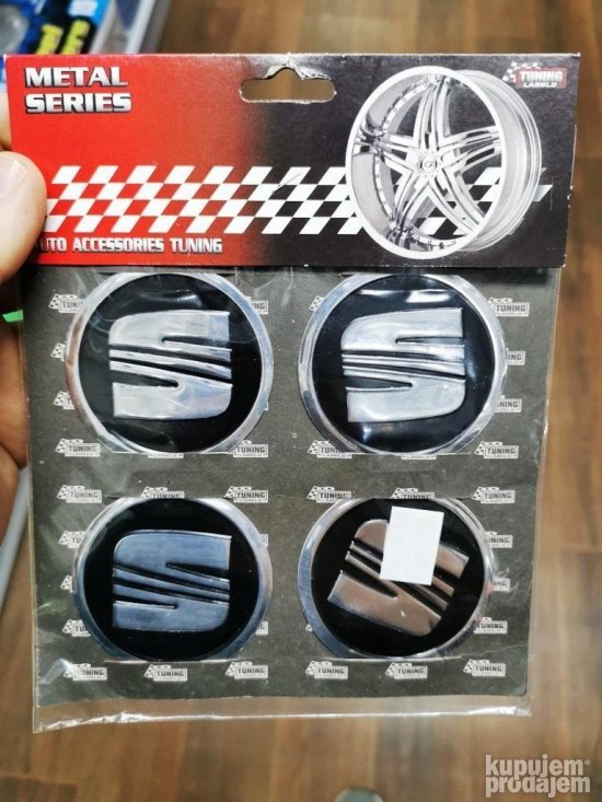 Metalne oznake za felne SEAT