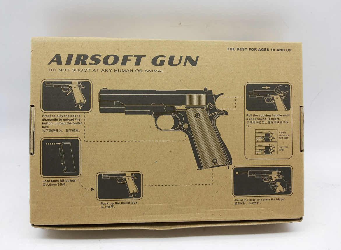 Metalni Pistolj za Decu Airsoft Gun C.8