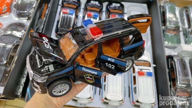 Metalni auto Policijski