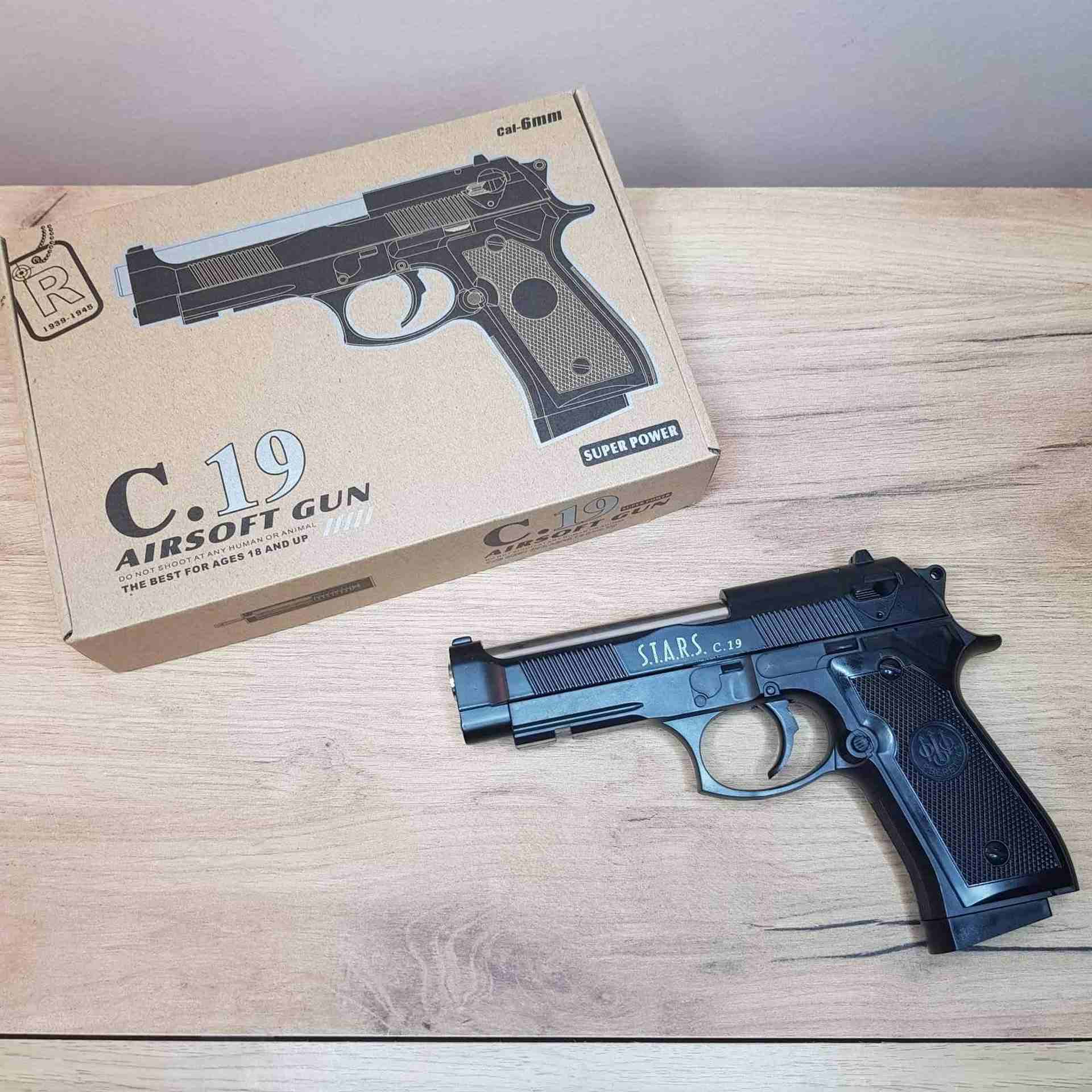 Metalni pistolj na kuglice C 8 - Slika 5