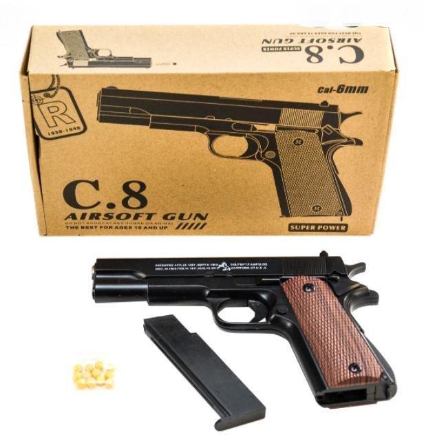 Metalni pistolj na kuglice C 8 - Slika 7