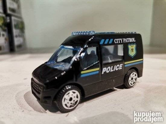 Metalni policijski set 4u1
