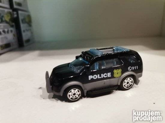 Metalni policijski set 4u1 - Slika 5