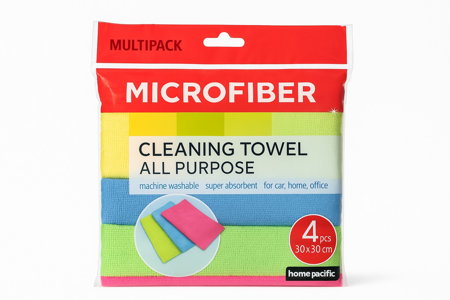 Mikrofiber krpe za ciscenje Set od 4 krpe u boji 1i 1 gratis
