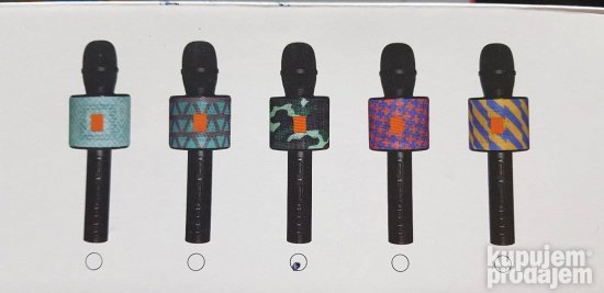 Mikrofon bluetooth sa zvucnikom v8