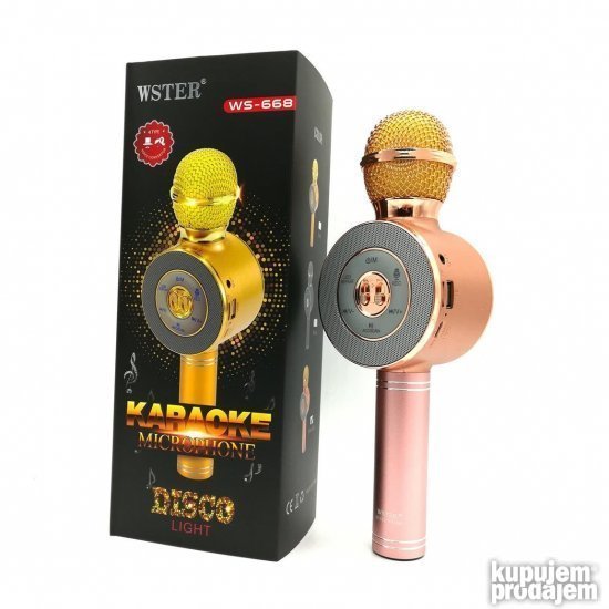 Mikrofon karaoke bluetooth WS 668