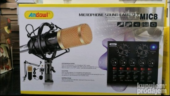 Mikrofon sa miksetom MIC 8