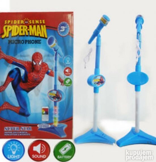 Mikrofon sa stalkom Spiderman