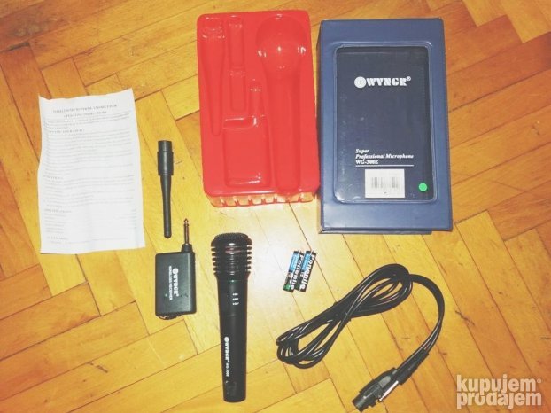 Mikrofon za karaoke Wvngr Wg 308