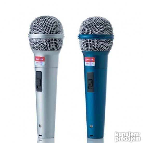 Mikrofoni WG 119 DVA mikrofona AUX sa prekidacem