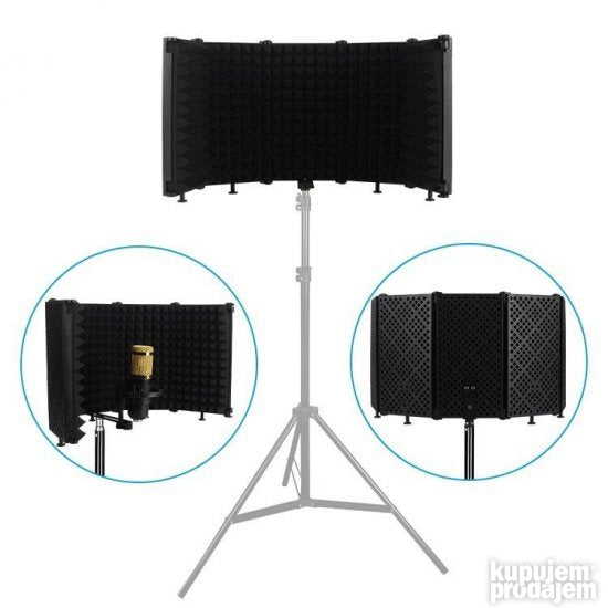 Mikrofonski Sound Shield Vokalni Refleksijski Filter - Slika 3