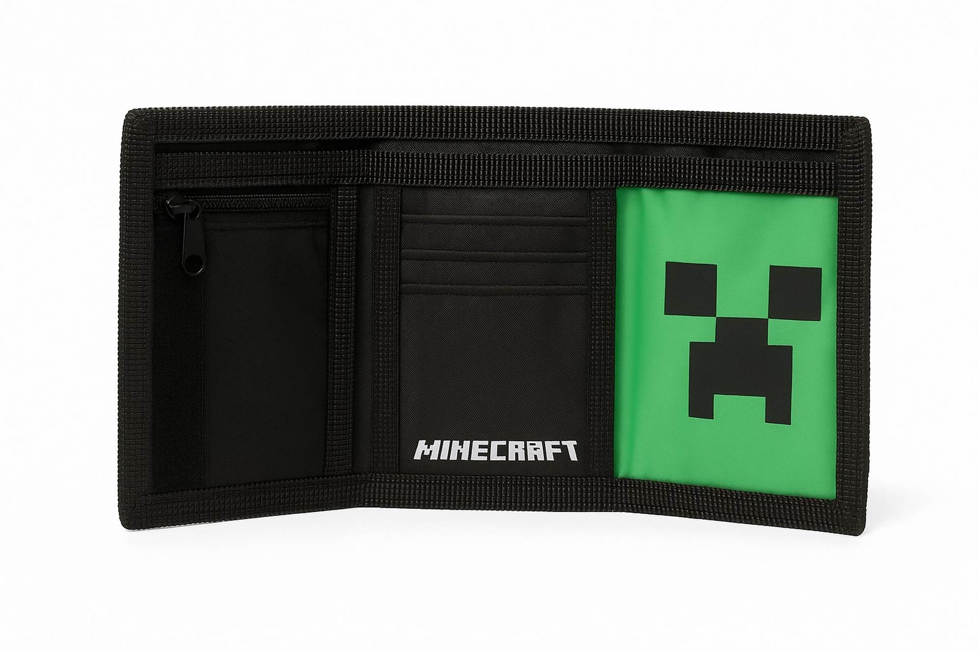 Minecraft Novcanik Creeper Zeleni