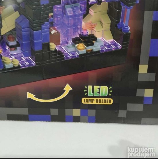 Minecraft Sa Led osvetljenjem sa 915 delova
