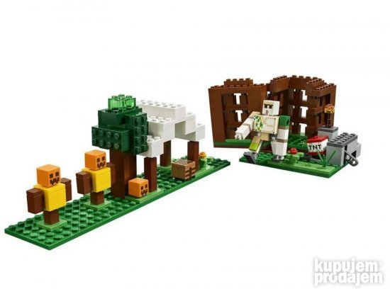 Minecraft lego kocke kuca od 412 delova