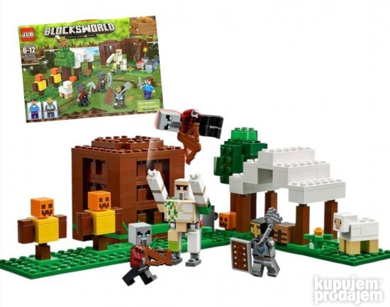 Minecraft lego kocke kuca od 412 delova - Slika 3