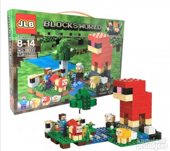 Minecraft lego kocke od 272delova - Slika 3
