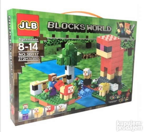 Minecraft lego kocke od 272delova - Slika 7