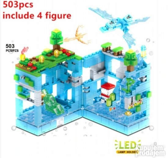 Minecraft lego kocke od 503 delova - Slika 4