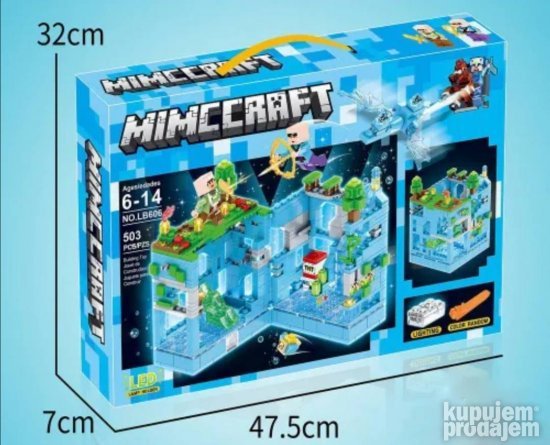 Minecraft lego kocke od 503 delova - Slika 7