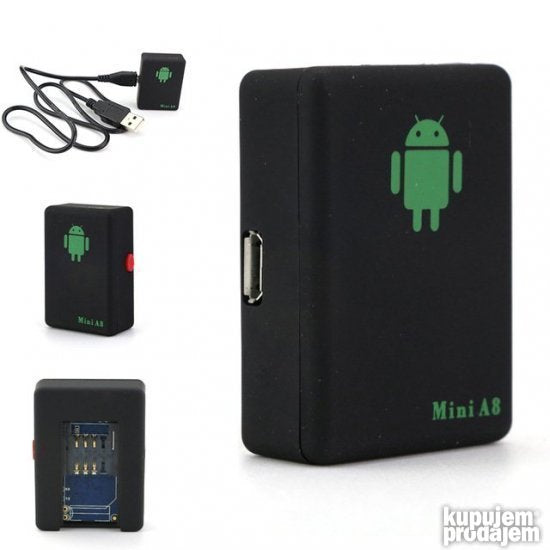 Mini A8 GPSGSMGPRS Tracker za Pracenje i Prisluskivanje