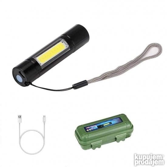 Mini LED baterijska lampa 200m - Slika 10