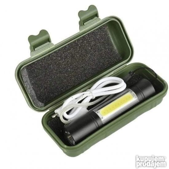 Mini LED baterijska lampa 200m - Slika 13