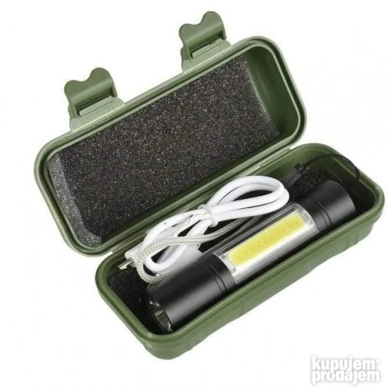 Mini LED baterijska lampa 200m - Slika 8