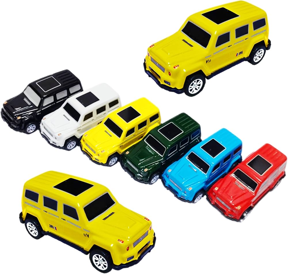 Mini Metalni Automobili Set Od 5 Razlicitih Modela - Slika 3
