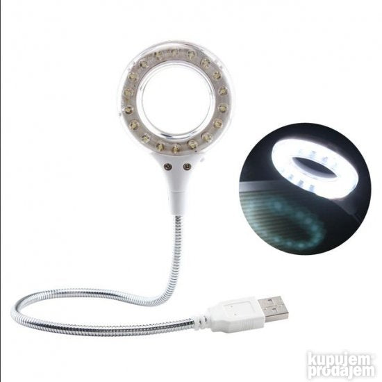 Mini USB lampa sa 18 LED dioda - Slika 7