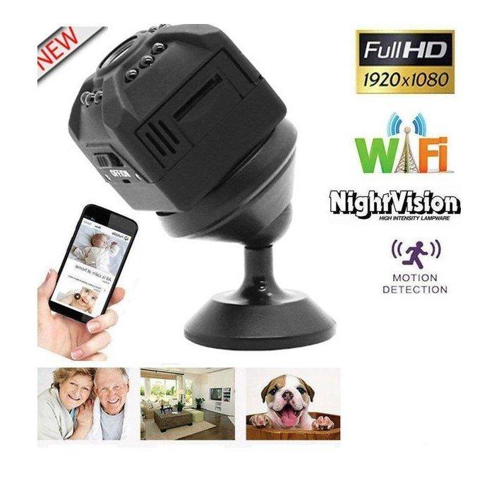 Mini WIFI IP HD Spijunska KAMERA Full HD Nocni mod - Slika 4