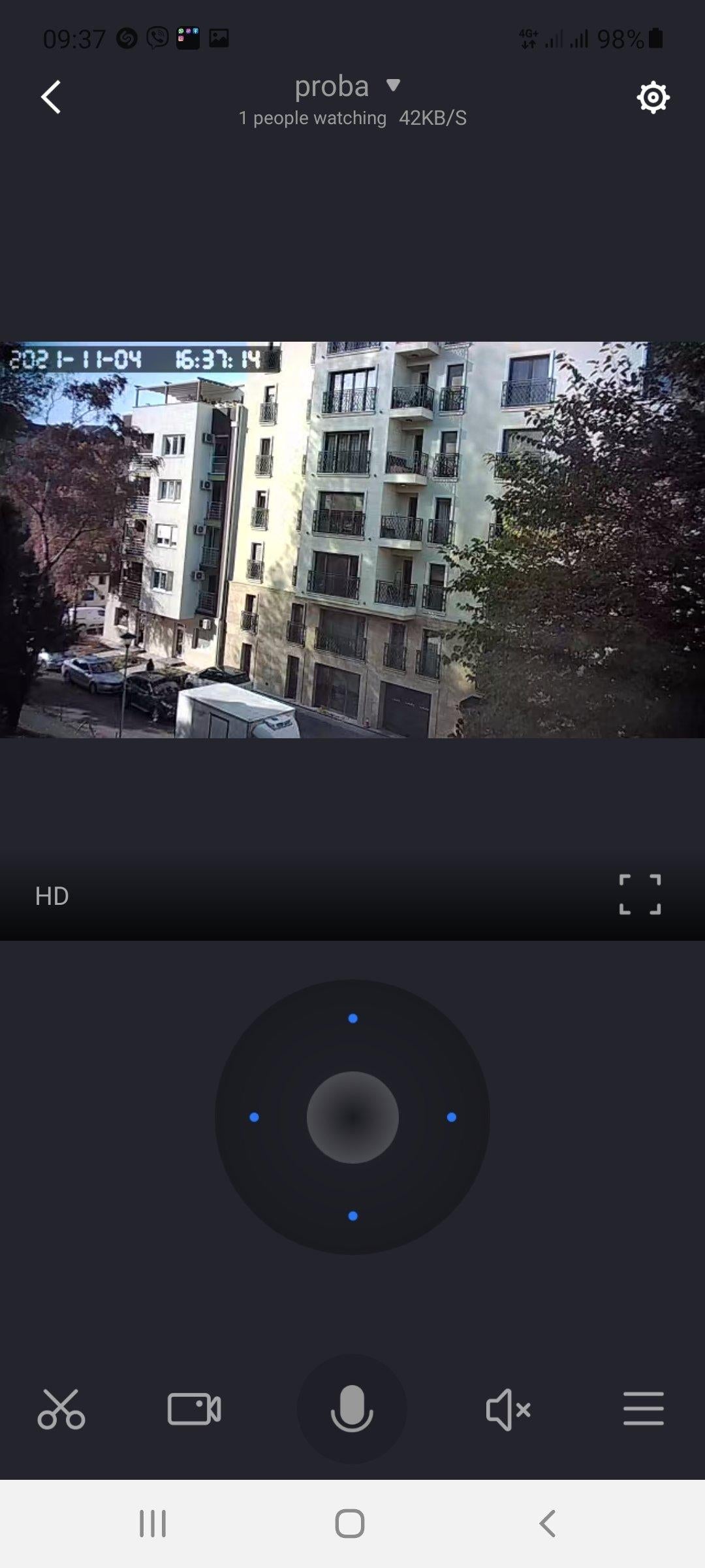 Mini WIFI IP HD Spijunska KAMERA Full HD Nocni mod - Slika 6